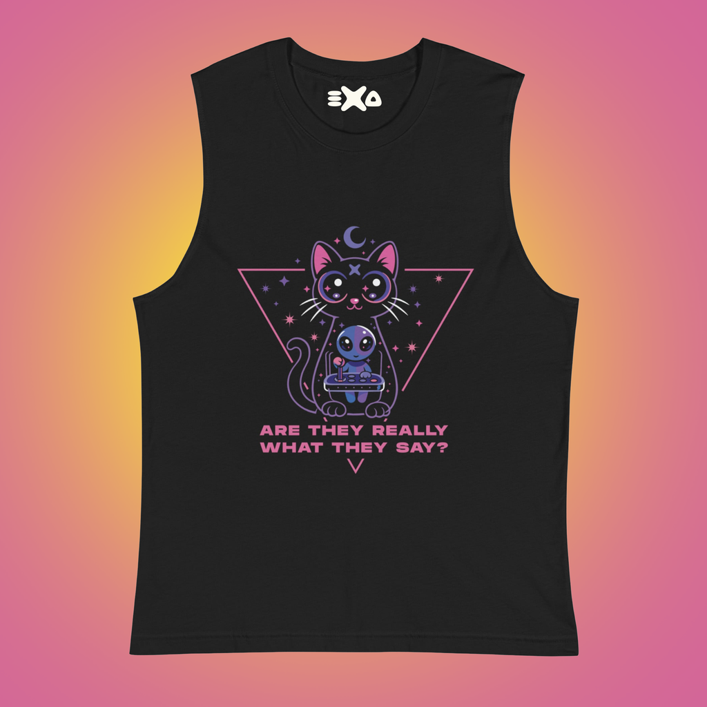 Are They Really Who They Say? EXA - Muscle Shirt