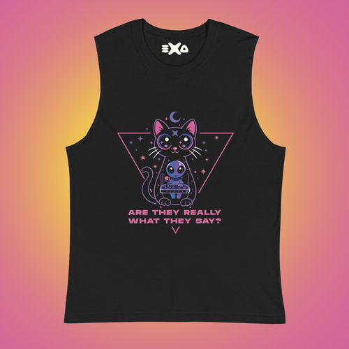 Are They Really Who They Say? EXA - Muscle Shirt
