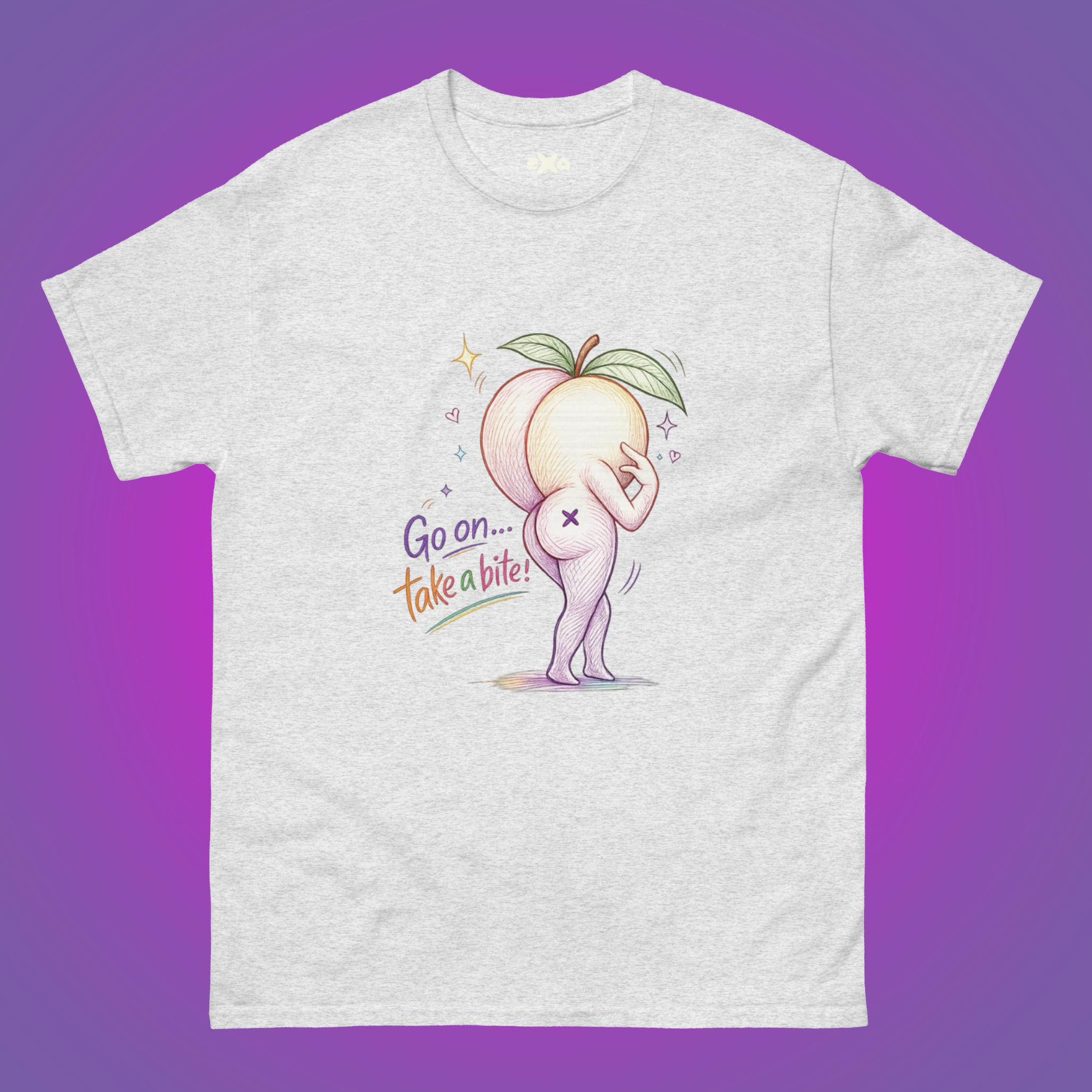 Peach EXA — Unisex Classic T-shirt